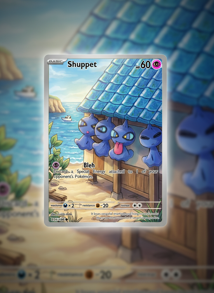 Shuppet Custom-made TCG Pokemon Card