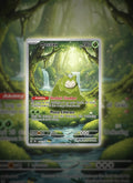 premium mosslax custom made card with holo finish
