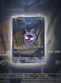 gastly pokemon tcg custom made pokemon card premium holo