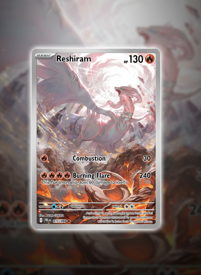 Reshiram Custom-made card