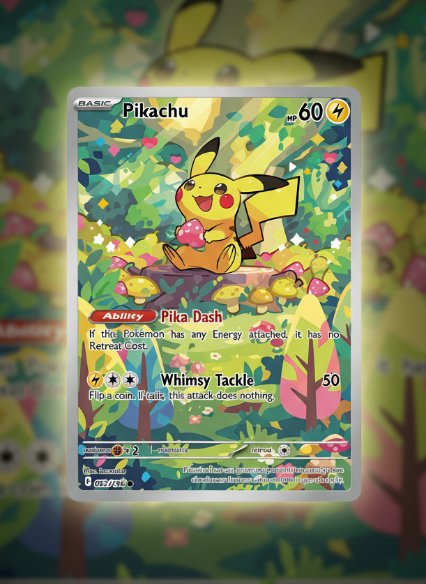 Pikachu Gift Custom-made Card