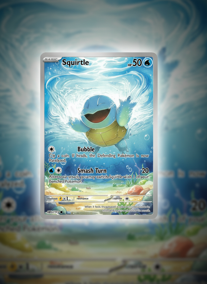 Squirtle Custom-made card
