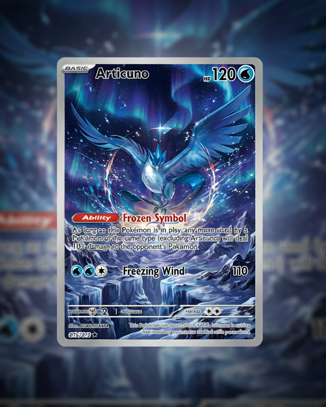 Articuno Custom-made Card