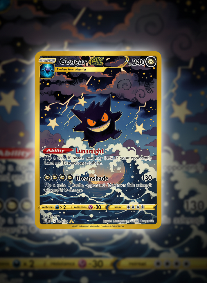 Gengar Custom Card