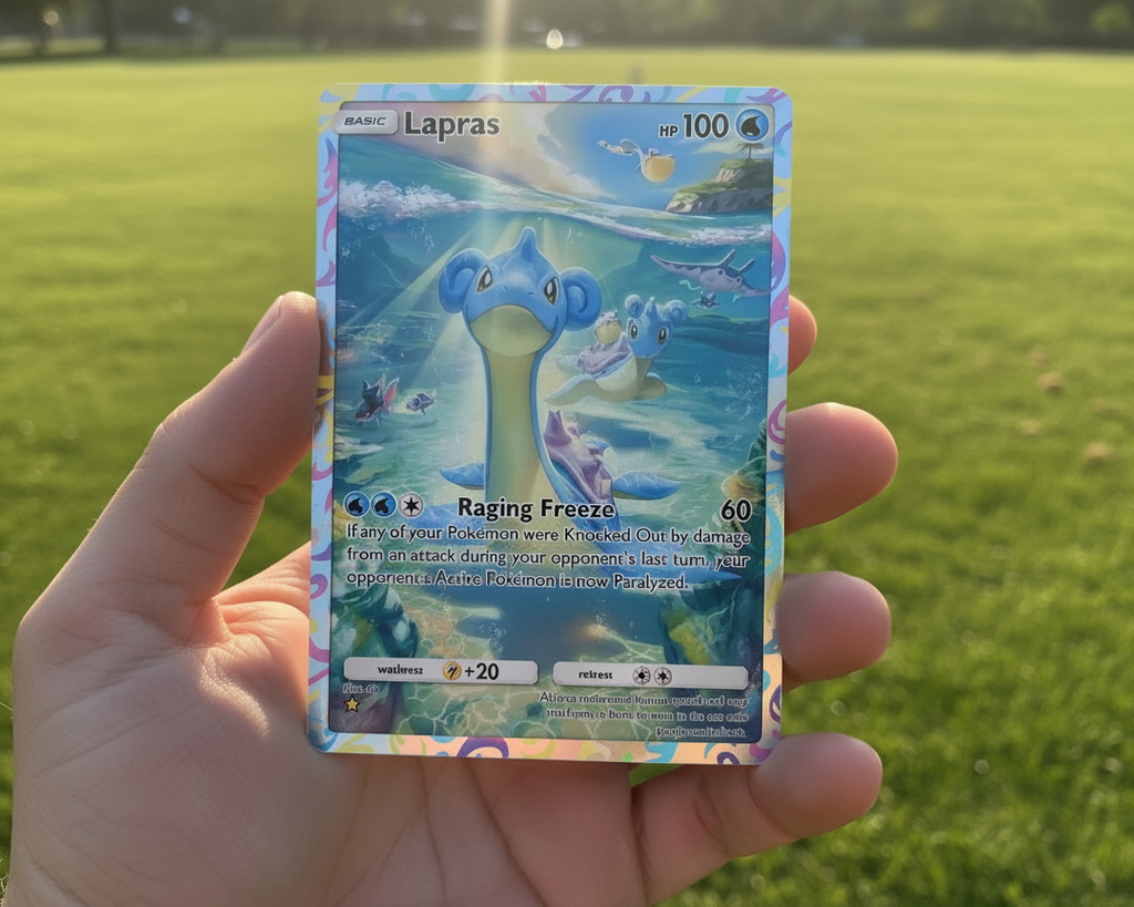 Lapras Custom-made Pokemon TCG Pocket Card