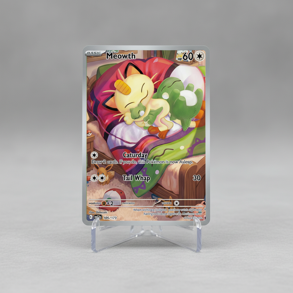 Meowth Custom-made TCG Pokemon Card