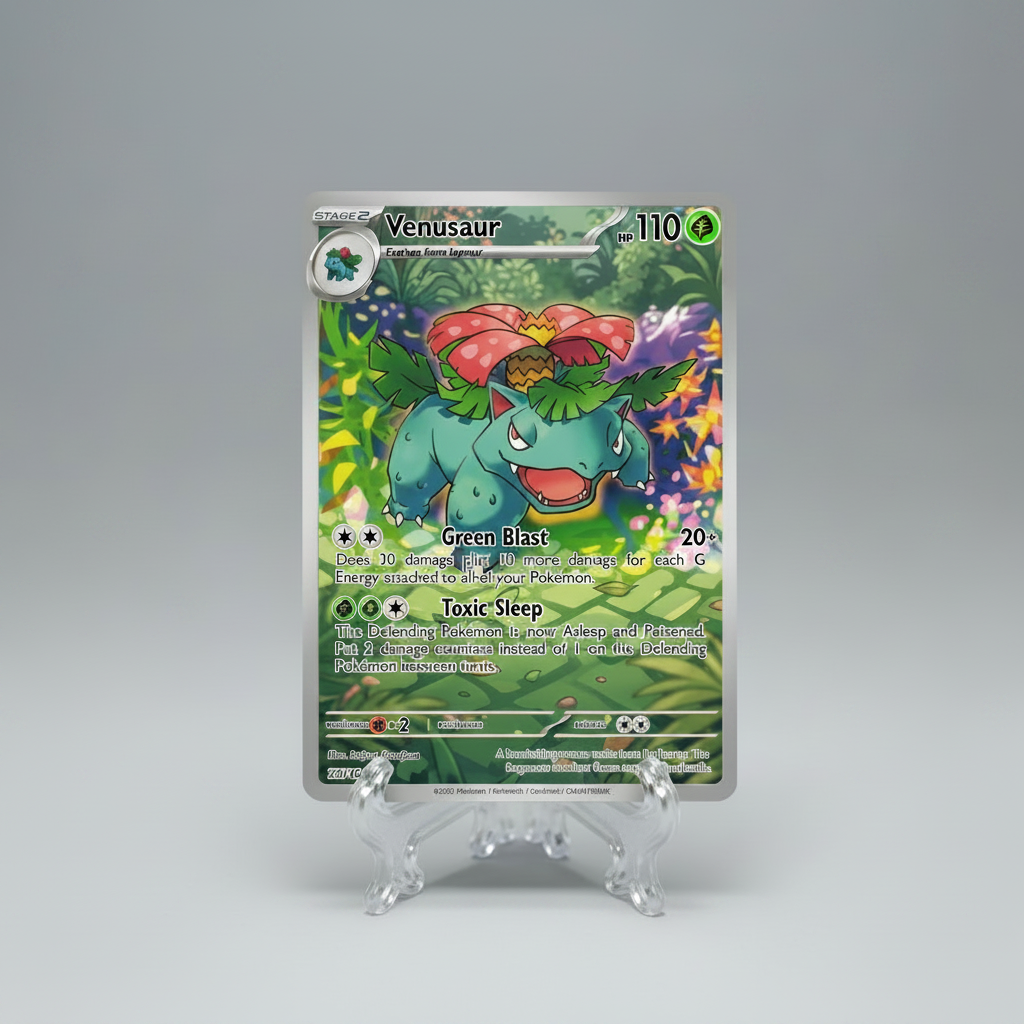 Venusaur Custom-made TCG Pokemon Card