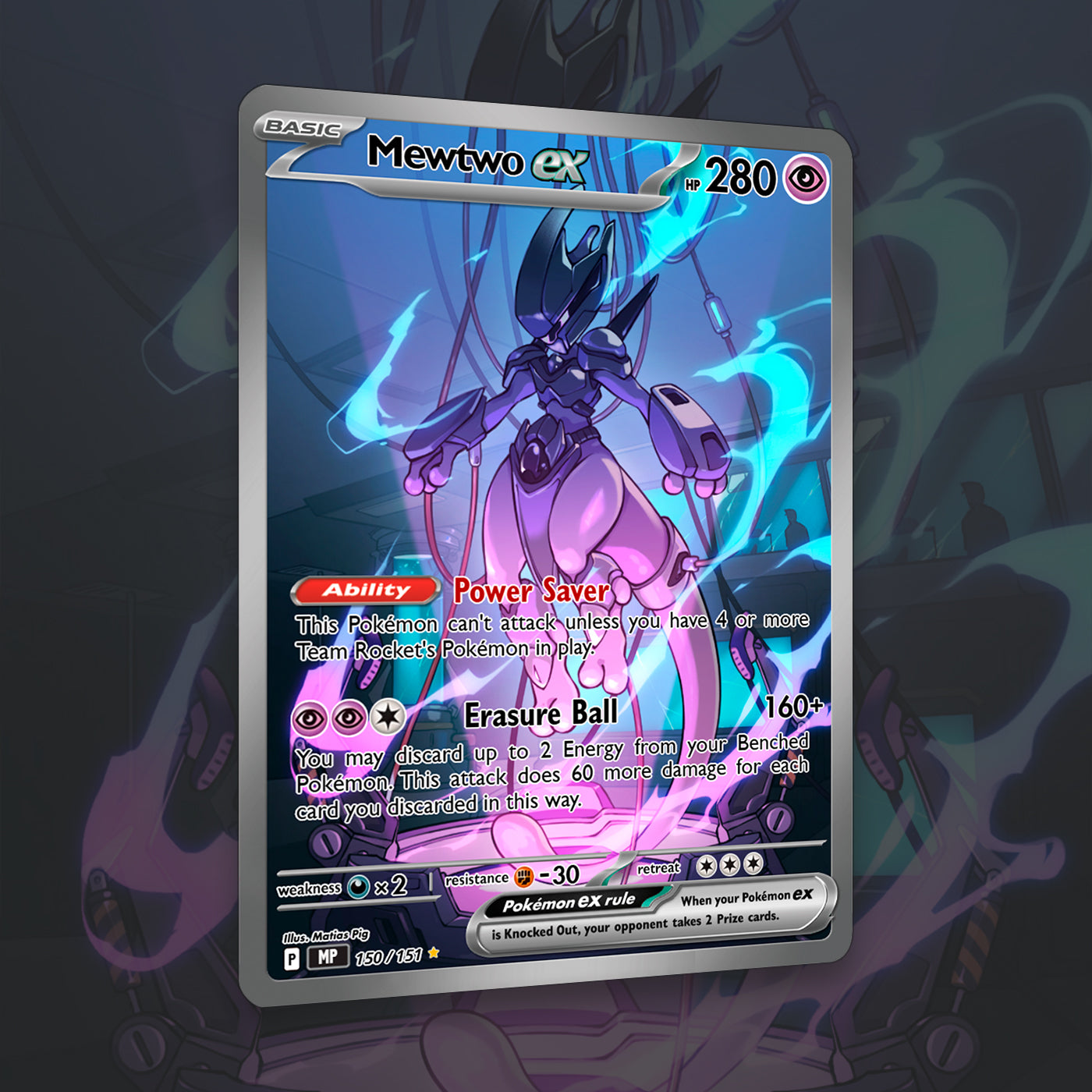 Mewtwo Custom Card