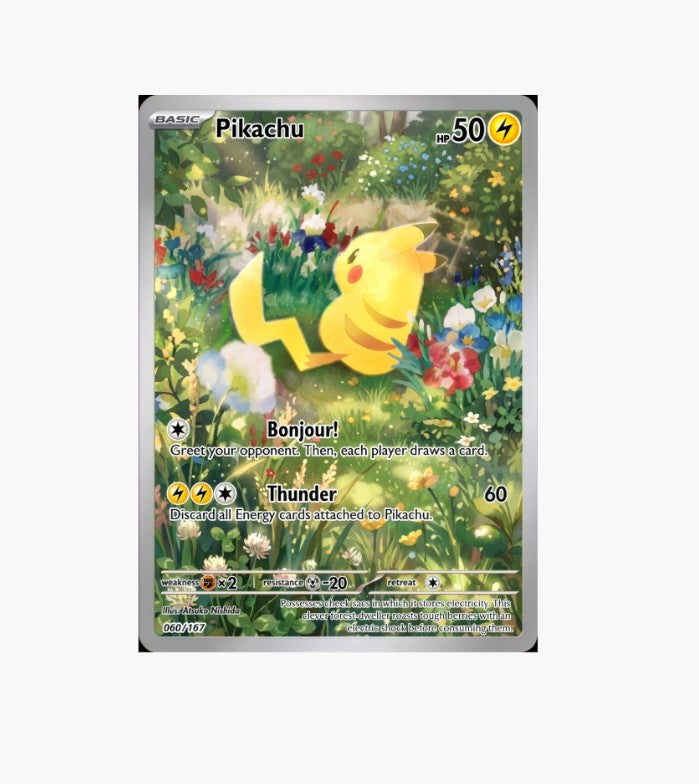 Pikachu Custom-made TCG Pokemon Card