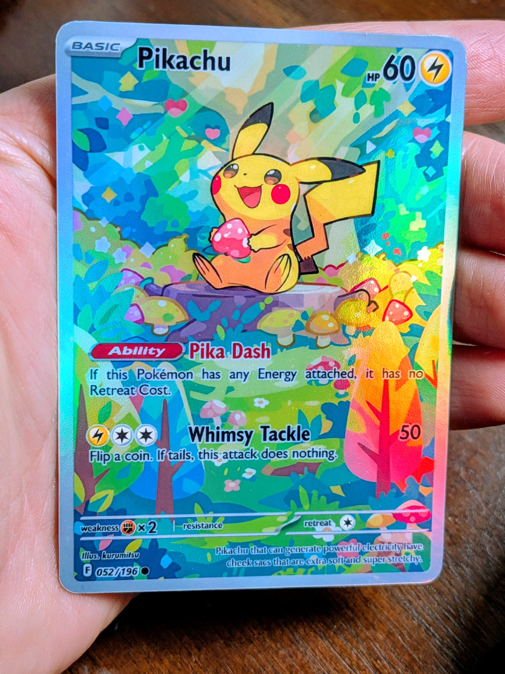 Pikachu Gift Custom-made Card