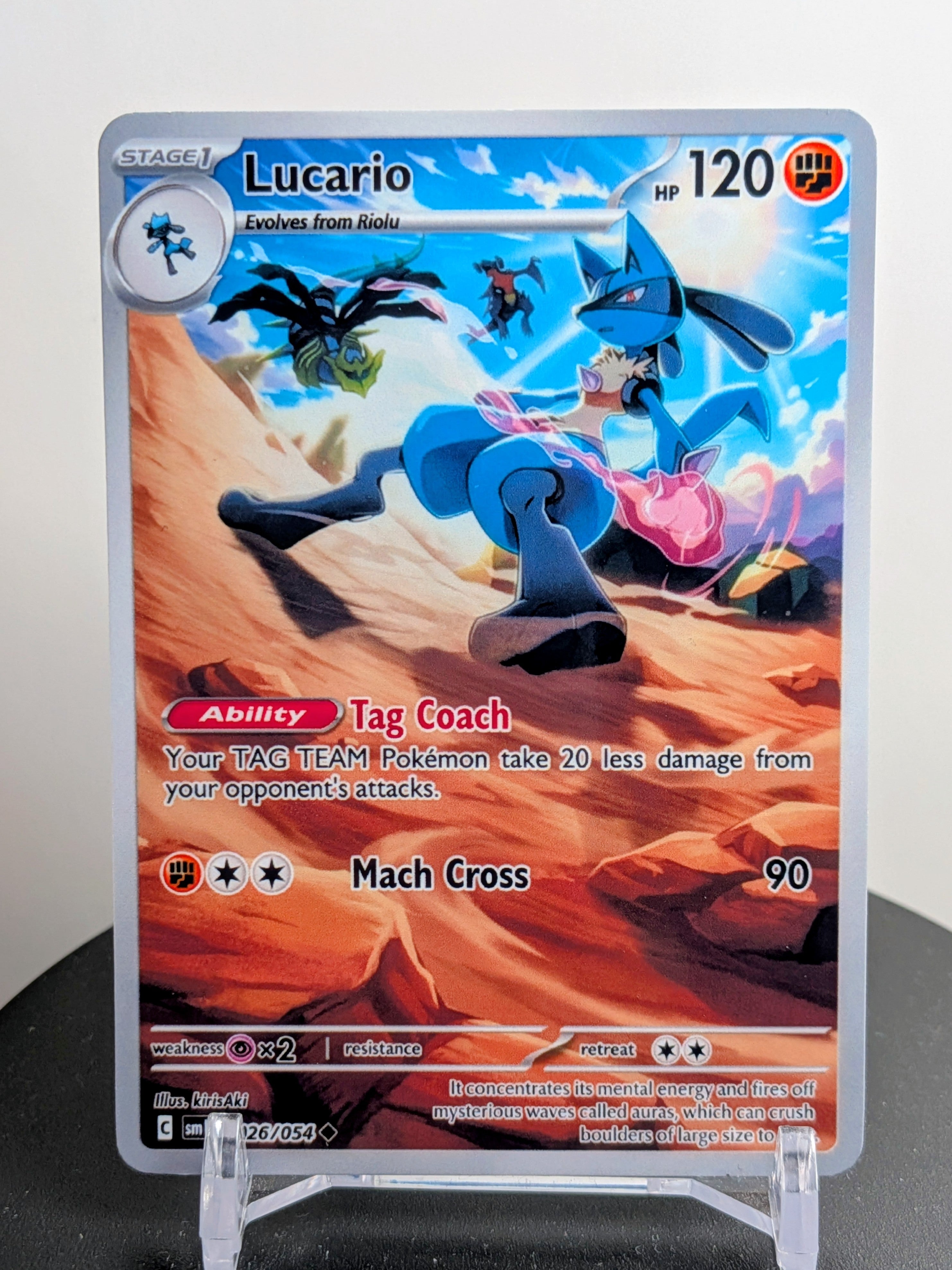Lucario Custom-made card